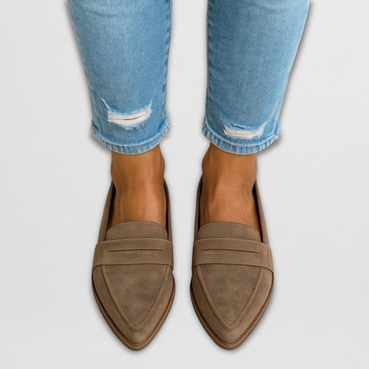 Ivy - Suede Loafers