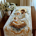 Bethlehem Starlight Quilted Table Runner NCU0NT1424
