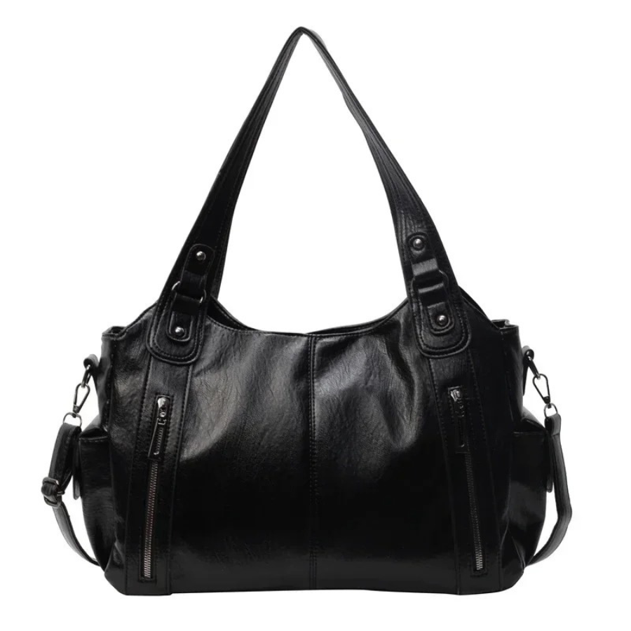 Willow - Dual Zipper Large Capacity Shoulder Bag