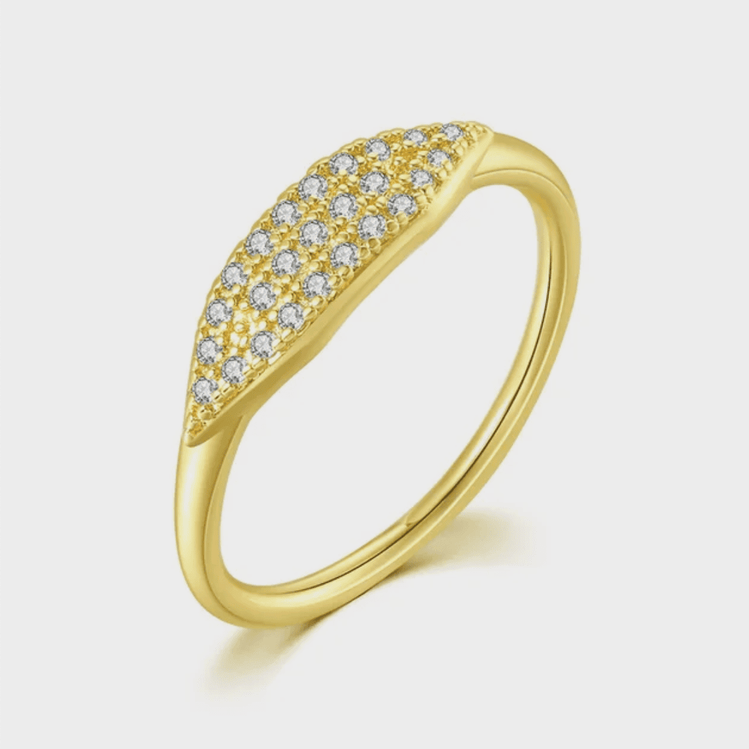 Pavé Marquise Stacking Ring