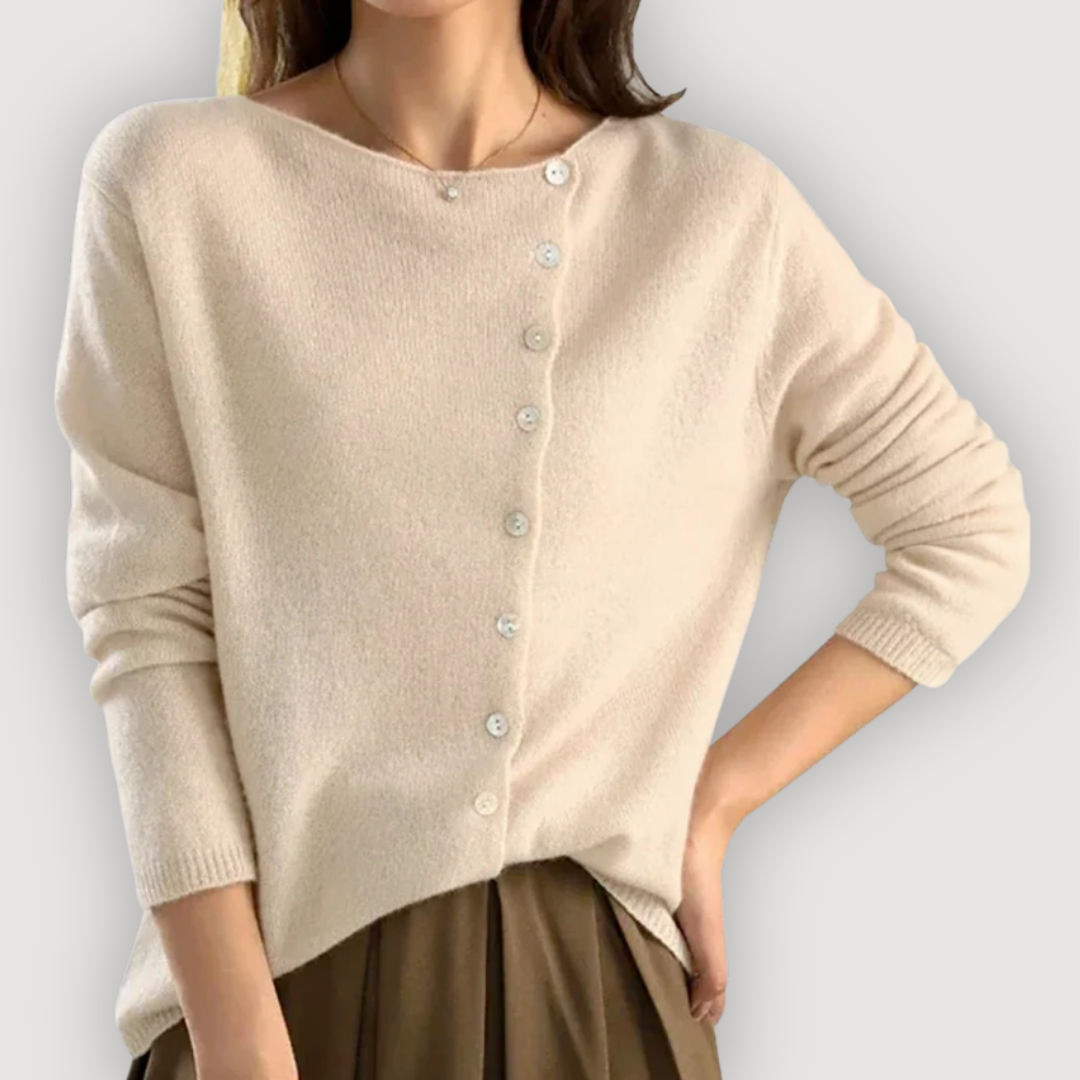 MORGAN – BUTTON KNIT CARDIGAN