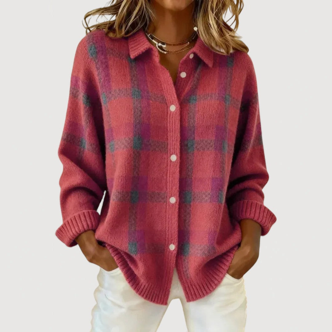 Josie – Cozy Knit Shirt for Cold-Day Comfort
