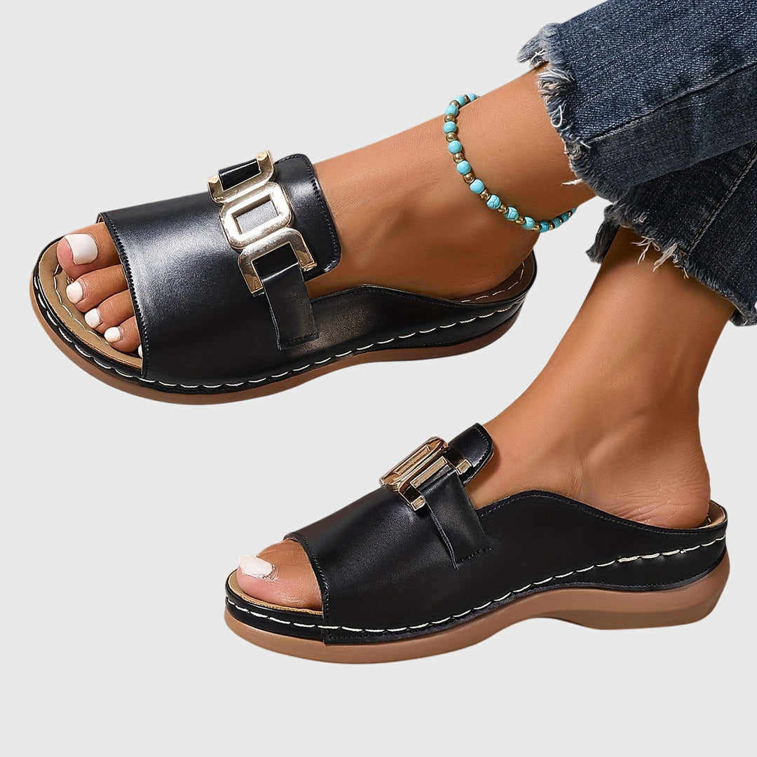 Julia - Comfortable Buckle Sandals