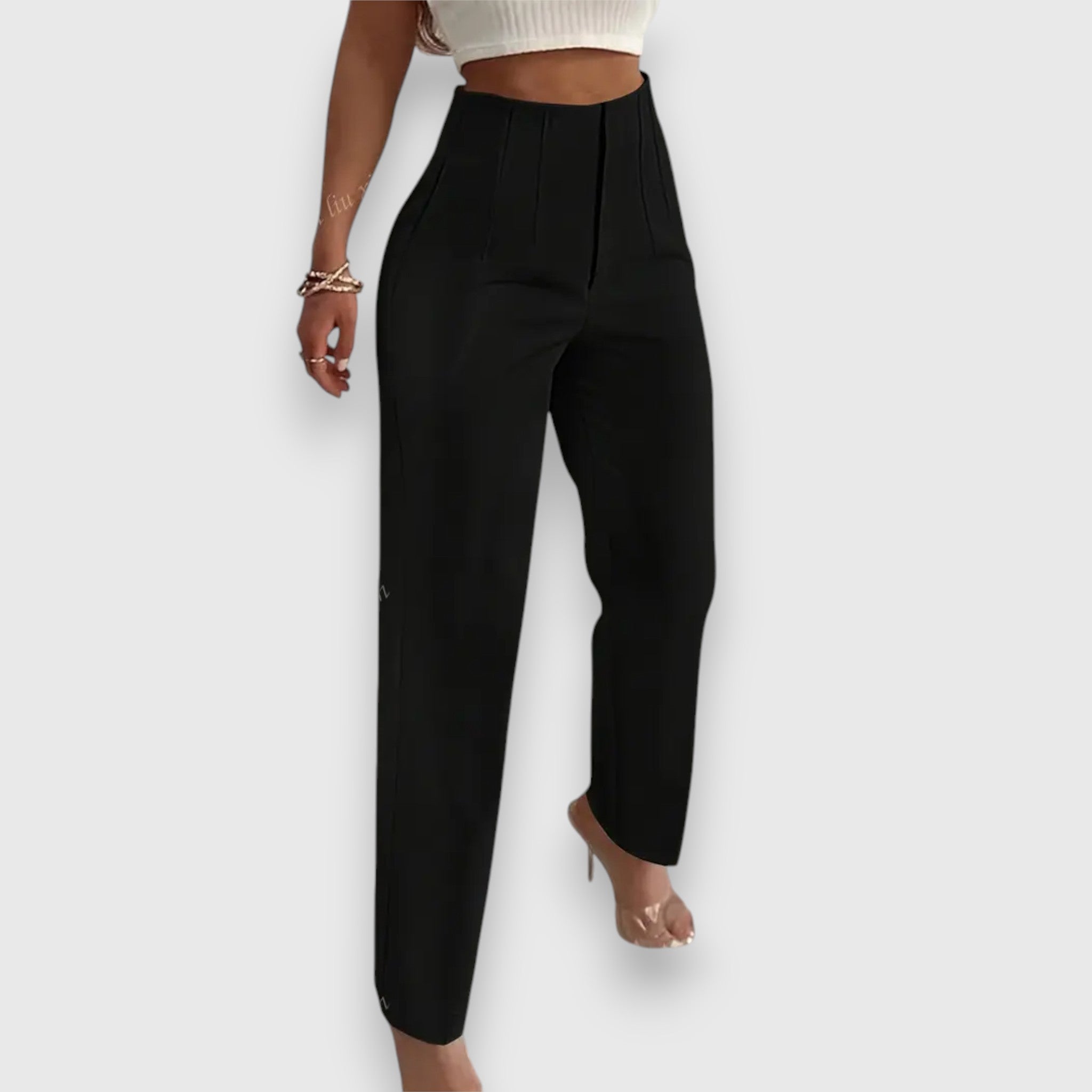 Ivy - Women High-Waisted Trousers