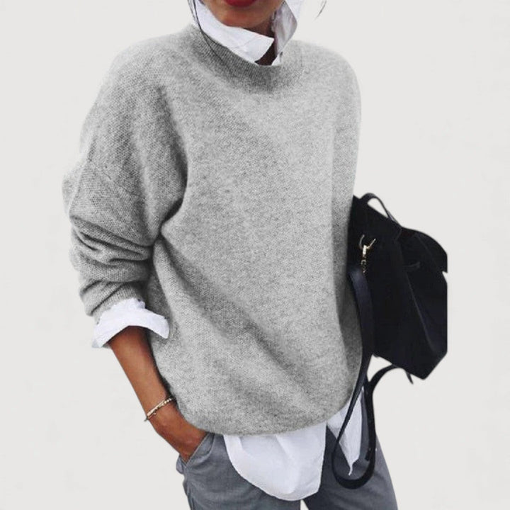 MELANIE – RELAXED KNIT SWEATER