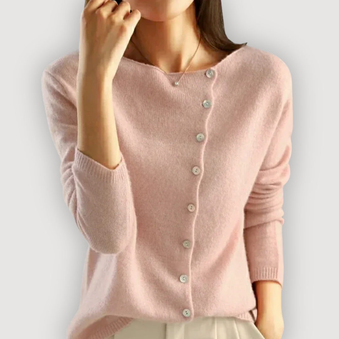 MORGAN – BUTTON KNIT CARDIGAN