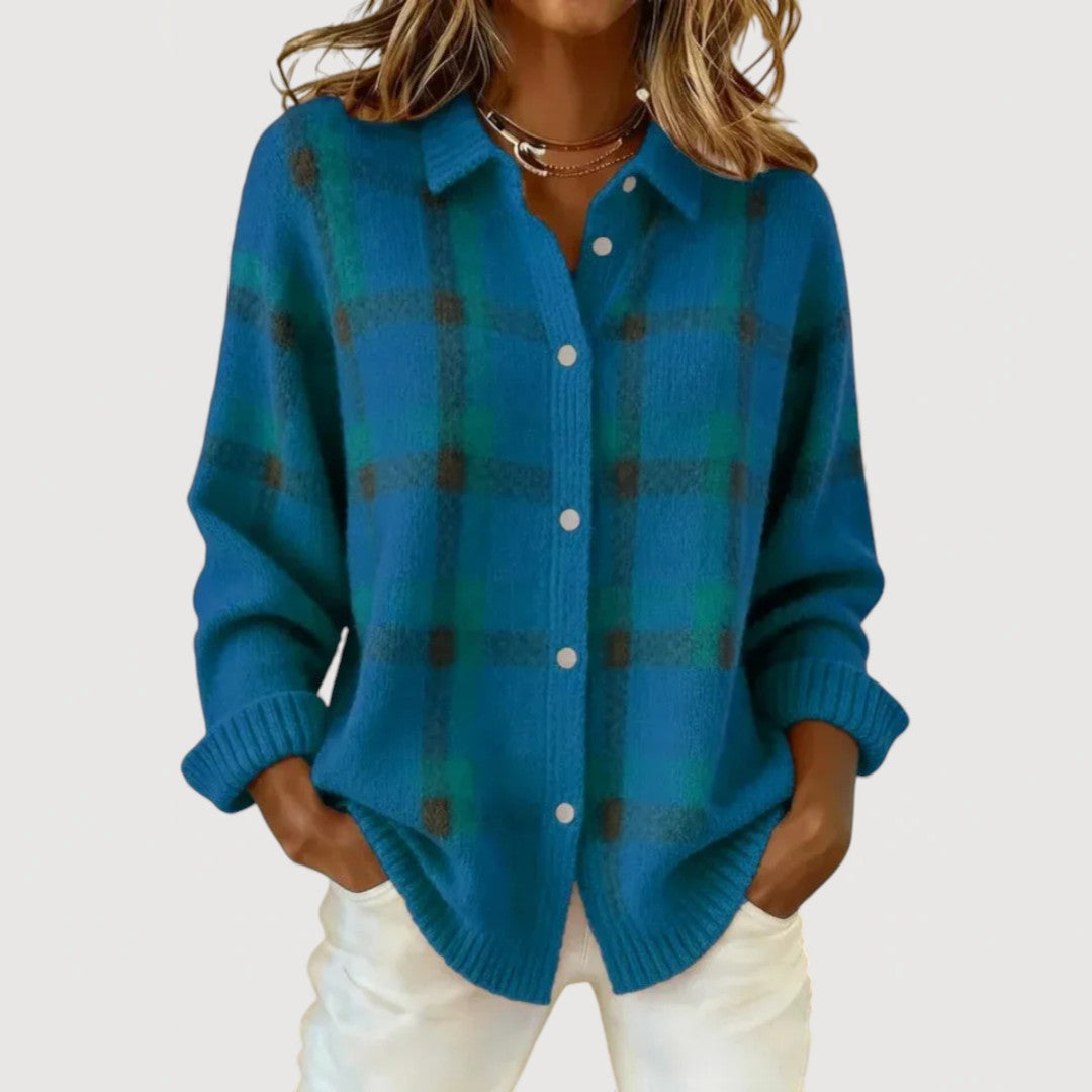 Josie – Cozy Knit Shirt for Cold-Day Comfort