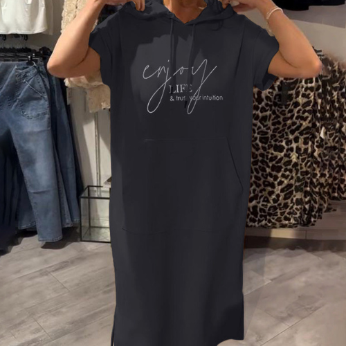 Gabriella - Casual Hoodie Dress