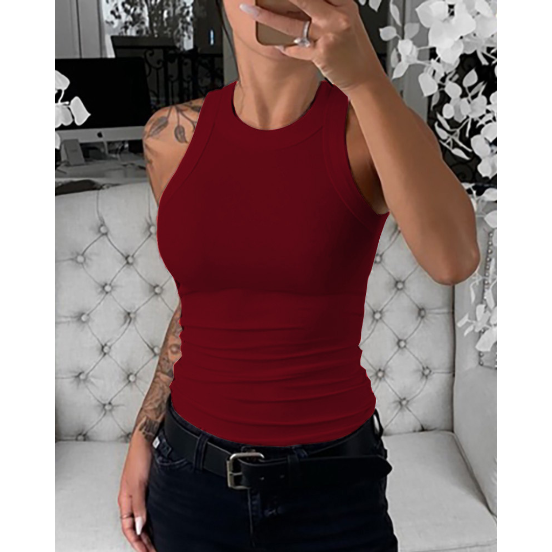MORGAN - Everyday Casual Sleeveless Pullover
