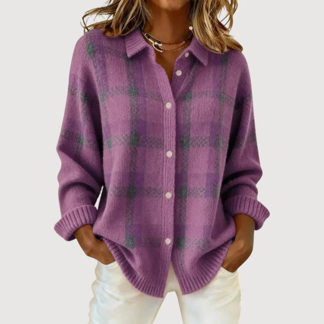 Josie – Cozy Knit Shirt for Cold-Day Comfort
