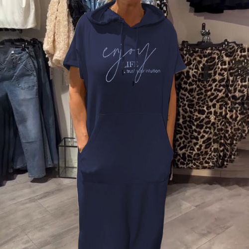 Gabriella - Casual Hoodie Dress