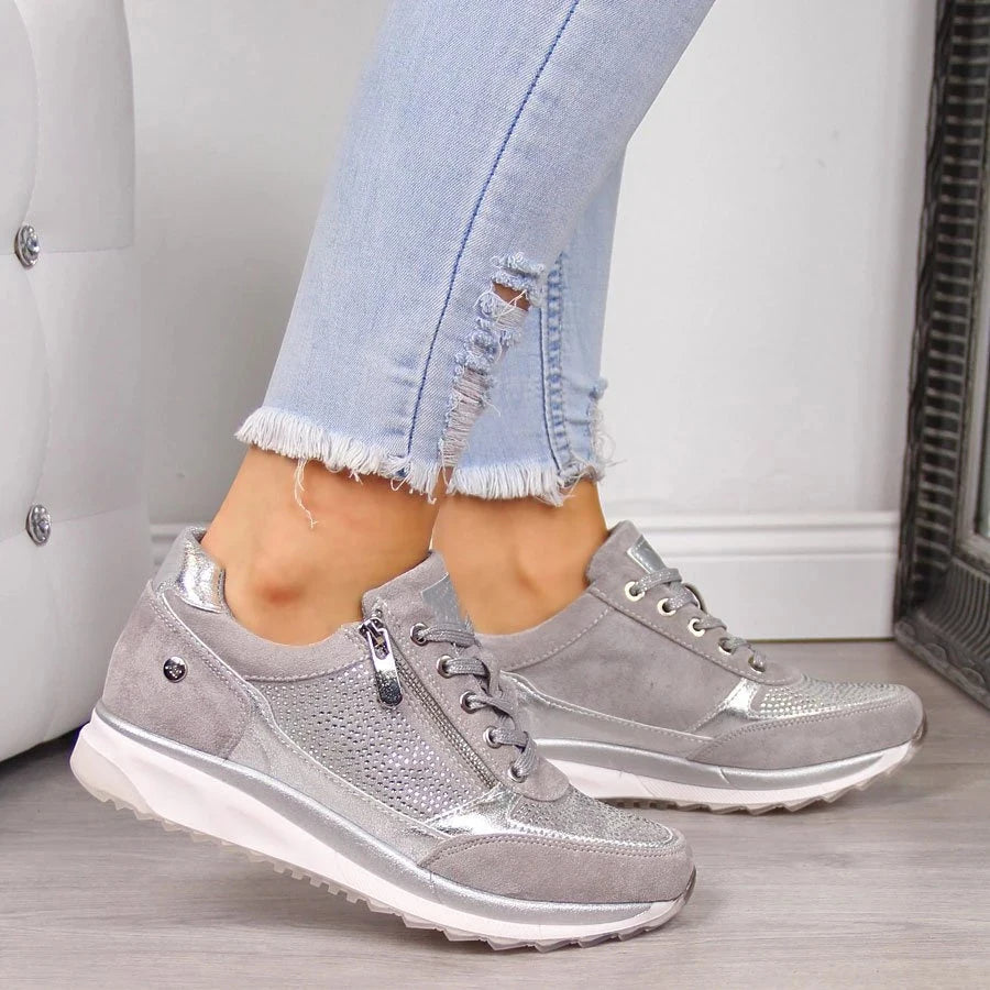 Alice - Zip-Up Orthopedic Sneakers