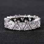Vintage Triangle Stone Ring