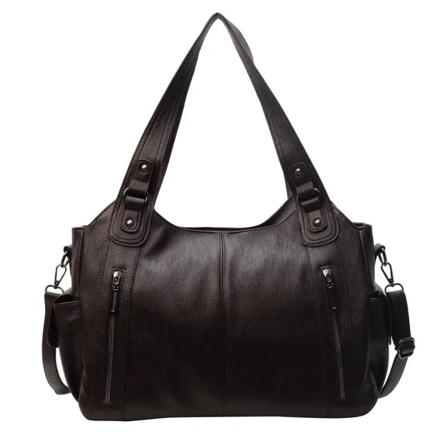 Willow - Dual Zipper Large Capacity Shoulder Bag