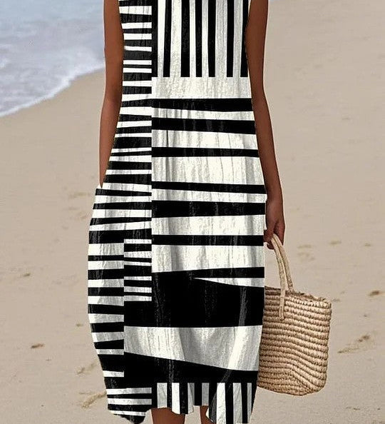 Summer - Stylish Graphic Dress