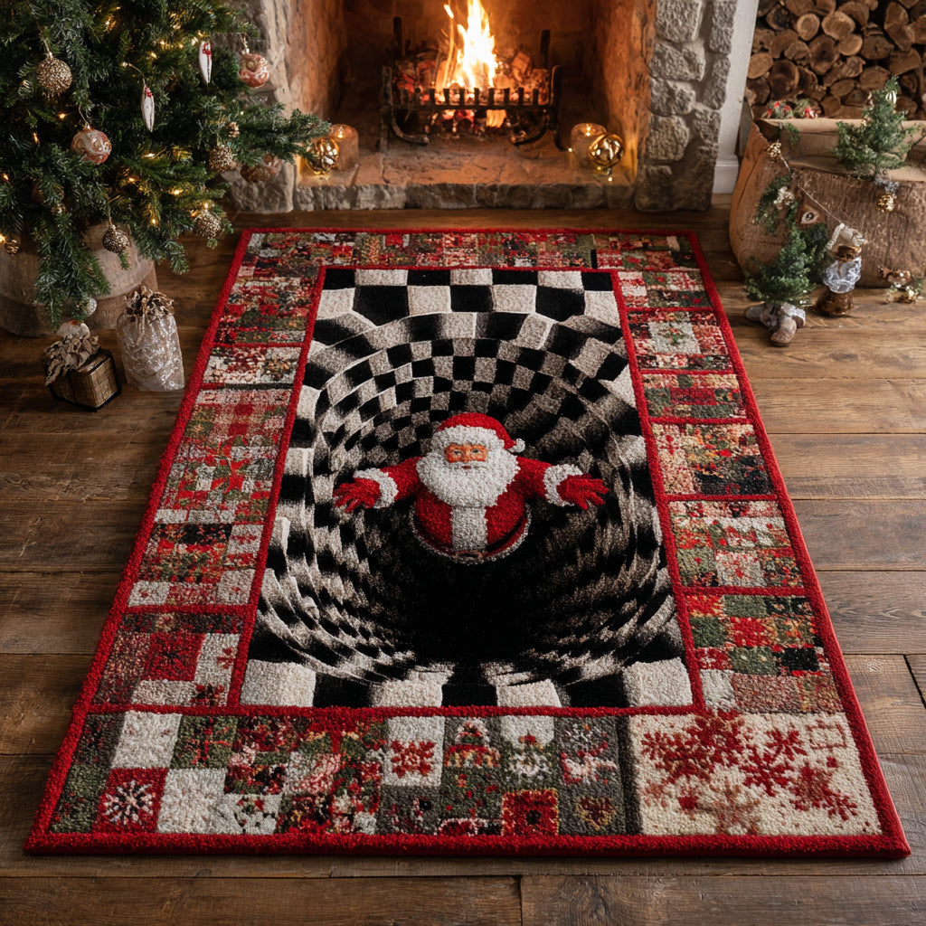 Abyss Santa Claus Area Rug NCU0HH1253