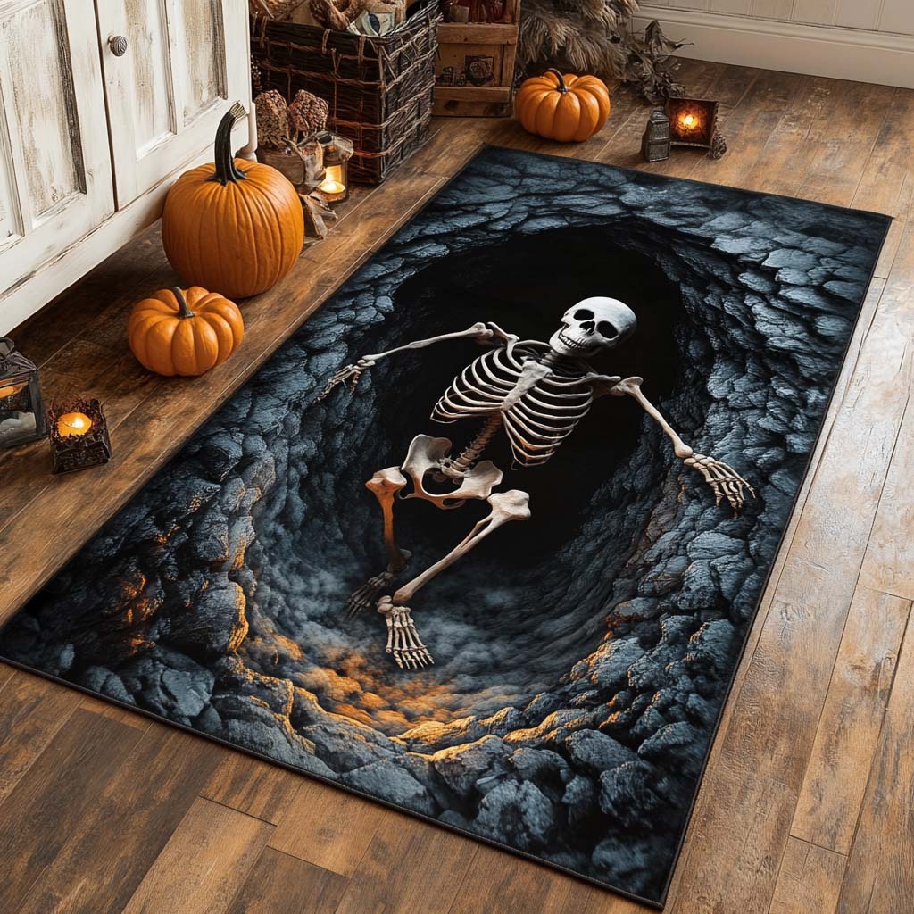 Abyss Skeleton Area Rug NCU0XD761