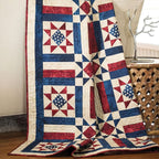 American Patchwork Quilted Blanket NCU0TH570