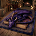 Amethyst Spellbound Dragon Area Rug NCU0XD2162