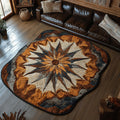 Ancestral Sunbeam Custom Shape Area Rug NCU0PT11590