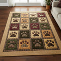 Autumn Harvest Love Paw Area Rug NCU0NT11533