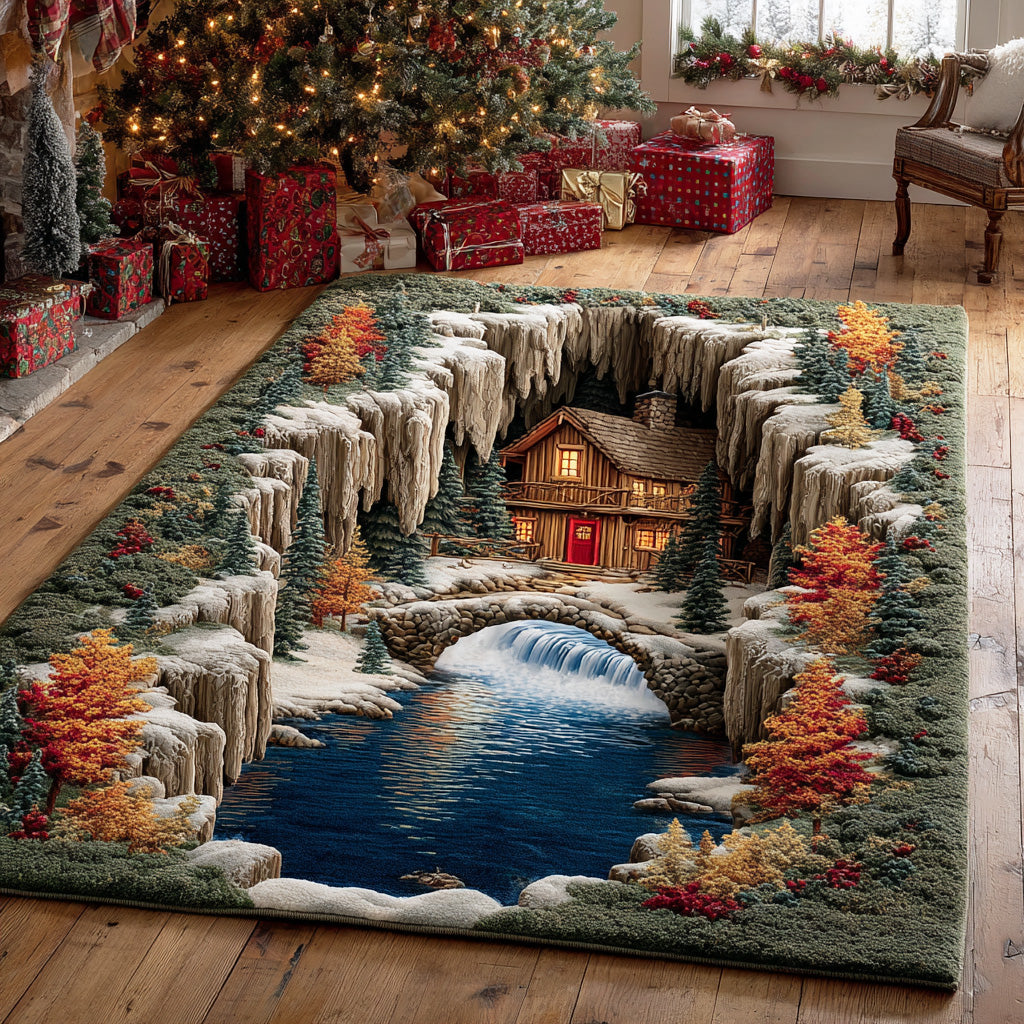 Autumn Maple Woodland Area Rug NCU0TD1843