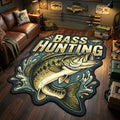 Bass Hunter Custom Shape Area Rug NCU0TV1871