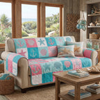 Beach Haven Quilted Sofa Cover NCU0DV9510