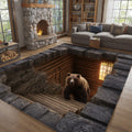 Bear Cavern Area Rug NCU0TV1728