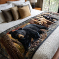 Bear Haven Quilted Bed Runner NCU0DK11869