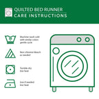 Ocean Quilted Bed Runner NCU0VT255