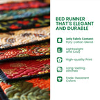 Gnome Gathering Quilted Bed Runner NCU0NT9603