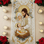 Bethlehem Starlight Quilted Table Runner NCU0NT1424
