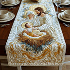 Bethlehem Starlight Quilted Table Runner NCU0NT1424