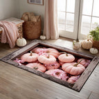 Blush Pumpkin Patch Area Rug NCU0XD914