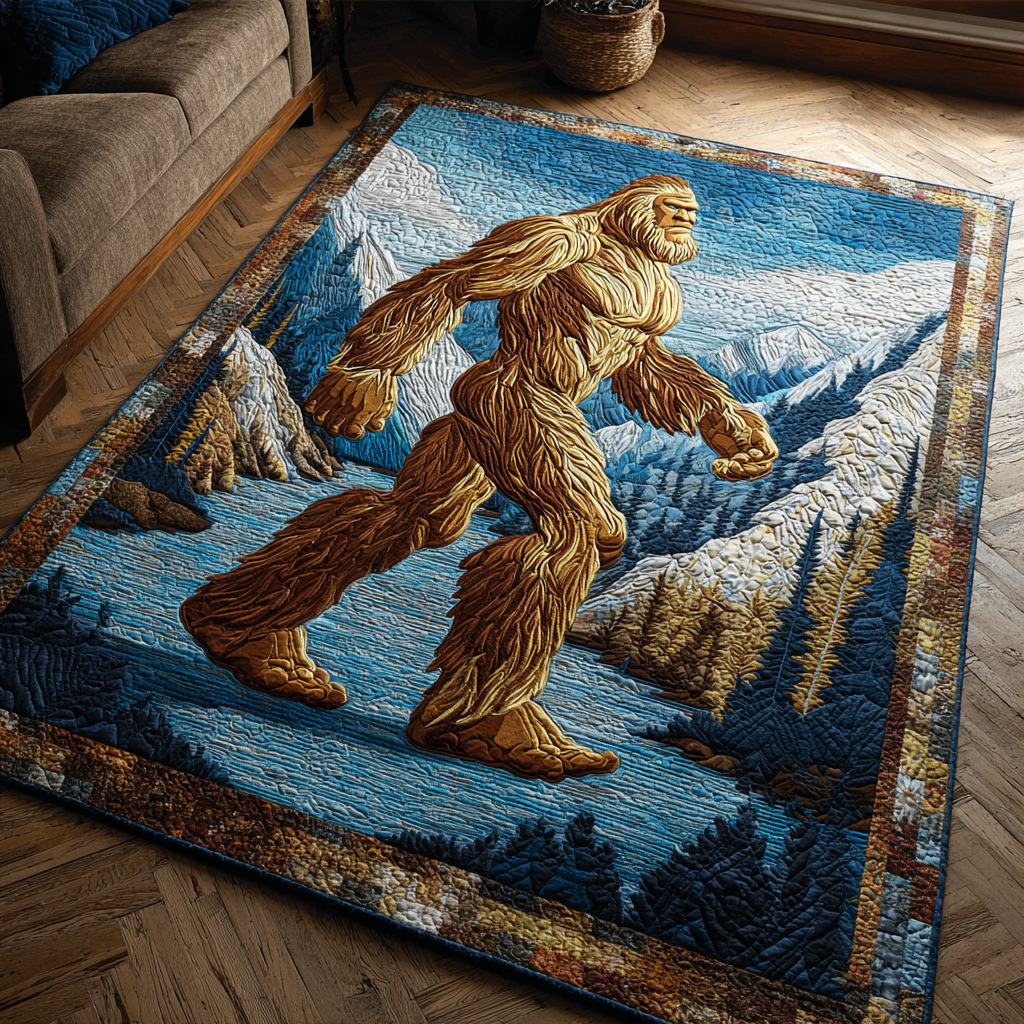 Brave Bigfoot Area Rug NCU0DK10749