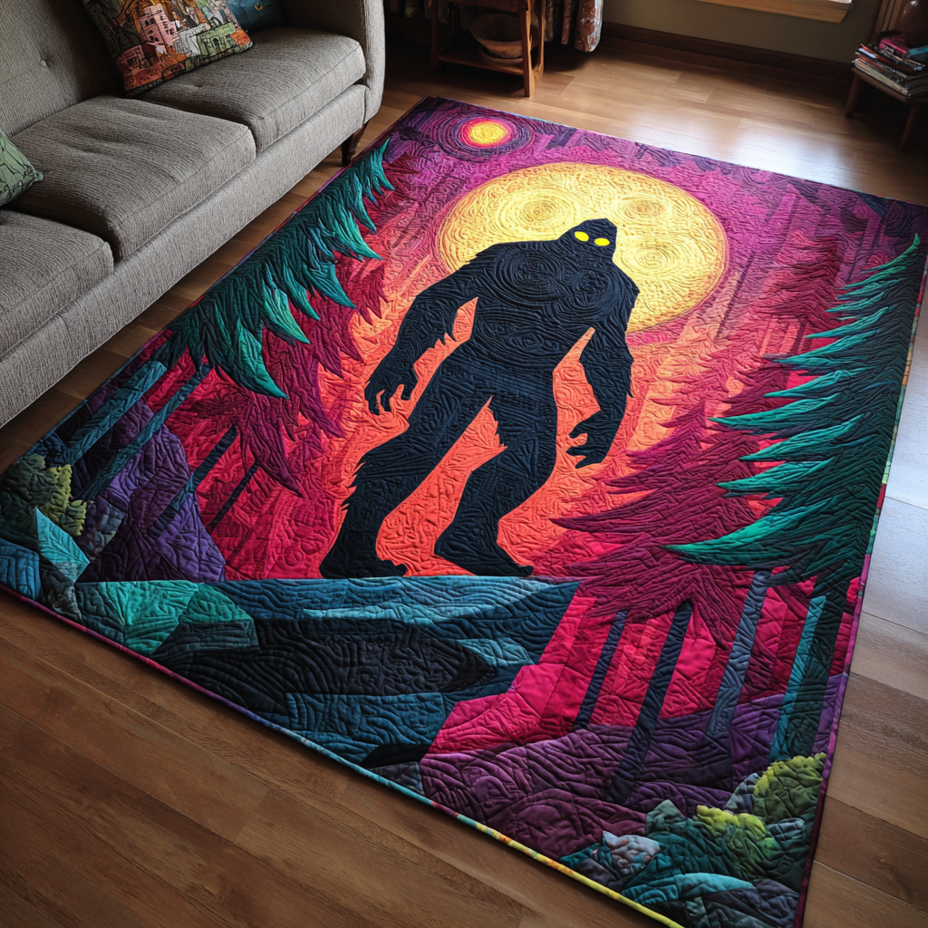 Brave Bigfoot Area Rug NCU0DK11205