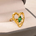 Emerald Affinity Jewel Ring