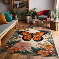 Butterfly Grace Area Rug NCU0DK11440