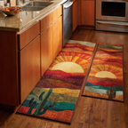 Cactus Spirit Kitchen Area Rug NCU0DK10926