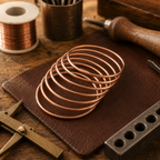 Plain Copper Bangle Set
