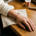 Ember Frond Copper Bracelet
