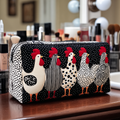 Chicken Nest Quilted Makeup Bag NCU0DK10293