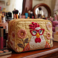 Chicken Shine Quilted Makeup Bag NCU0NT10546