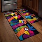 Chicken Spring Kitchen Area Rug NCU0DK11803