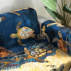 Coastal Dreams Quilted Sofa Cover NCU0PT1073