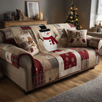 Cozy Frost Quilted Sofa Cover NCU0TV827