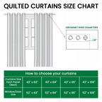 Forest Spirit Quilted Curtains NCU0TV1080