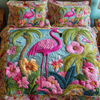 Dancing Waters 3-Piece Quilted Bedding Set NCU0NT2586