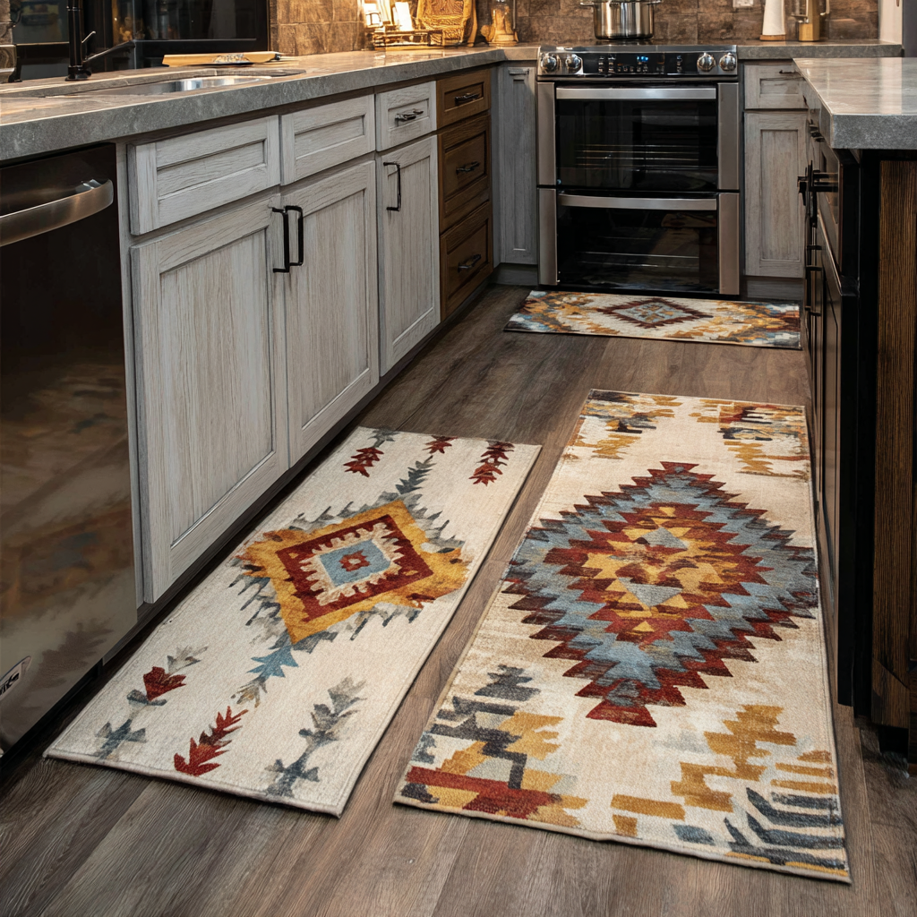 Desert Path Kitchen Area Rug NCU0DK10915
